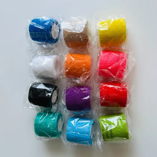 High Quality Without Disinfection ISO13485 Approved Self-Elastic Non-Woven Cotton Latex or Free Bandage