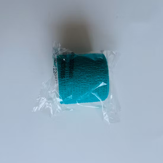 High Quality Without Disinfection ISO13485 Approved Self-Elastic Non-Woven Cotton Latex or Free Bandage