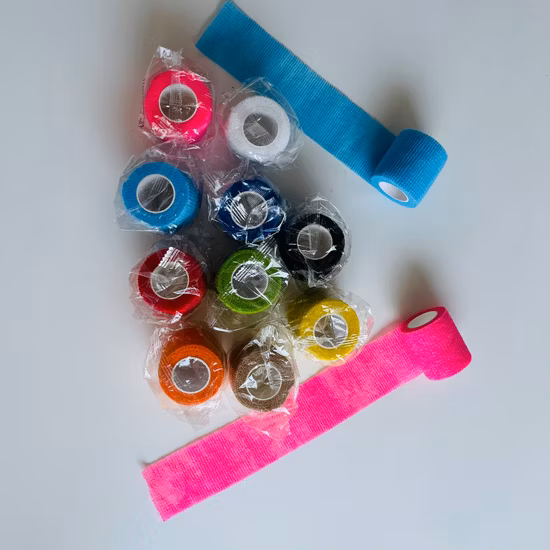 High Quality Without Disinfection ISO13485 Approved Self-Elastic Non-Woven Cotton Latex or Free Bandage