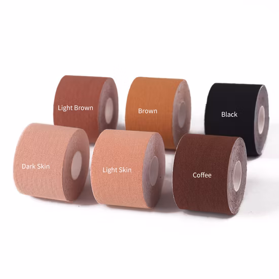 Brustwarzenband Silikon DIY BH Design trägerlos Push-up 5cm Booby Breast Boob Tape